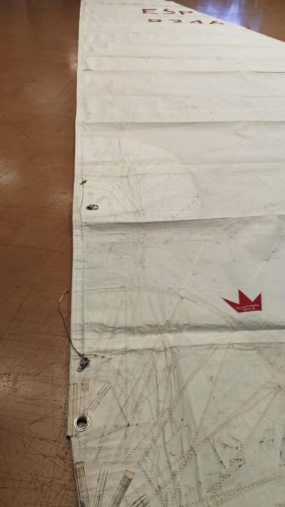 Racer/cruiser Elvström main sail