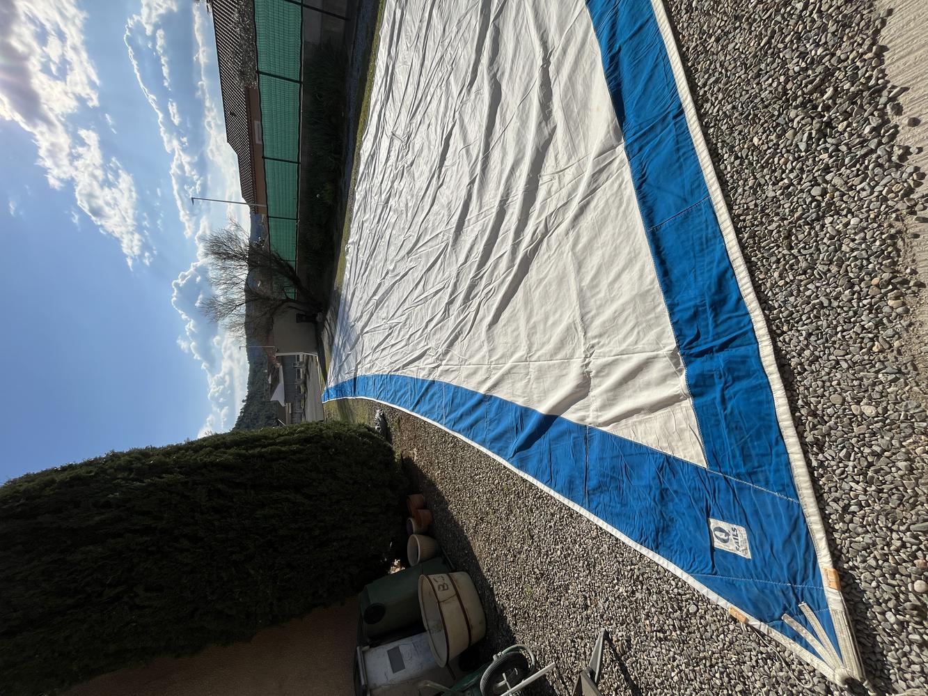 Génois sur enrouleur