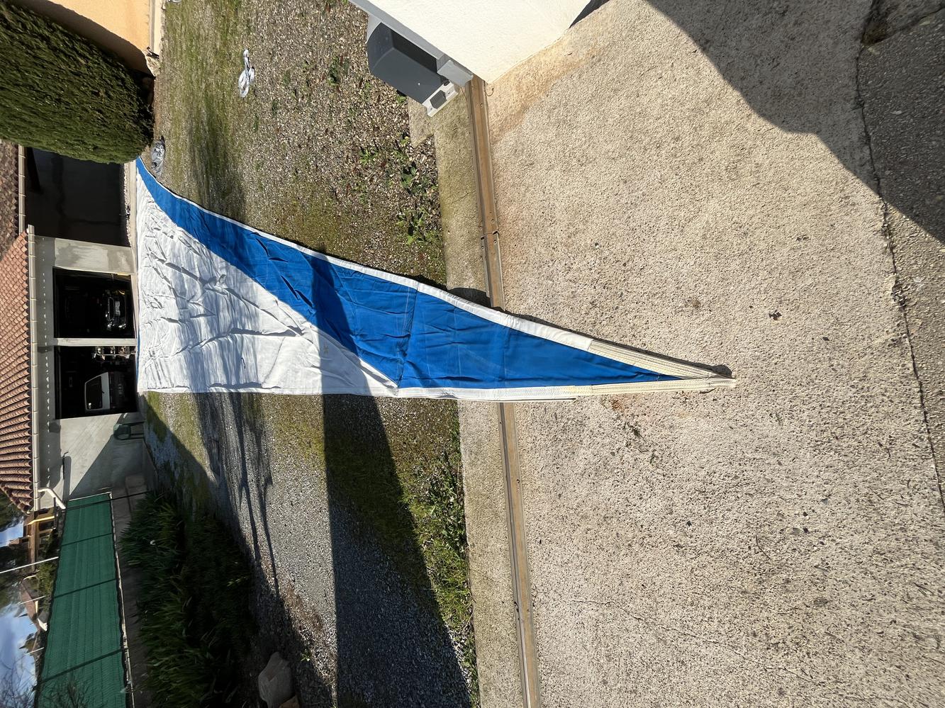 Génois sur enrouleur