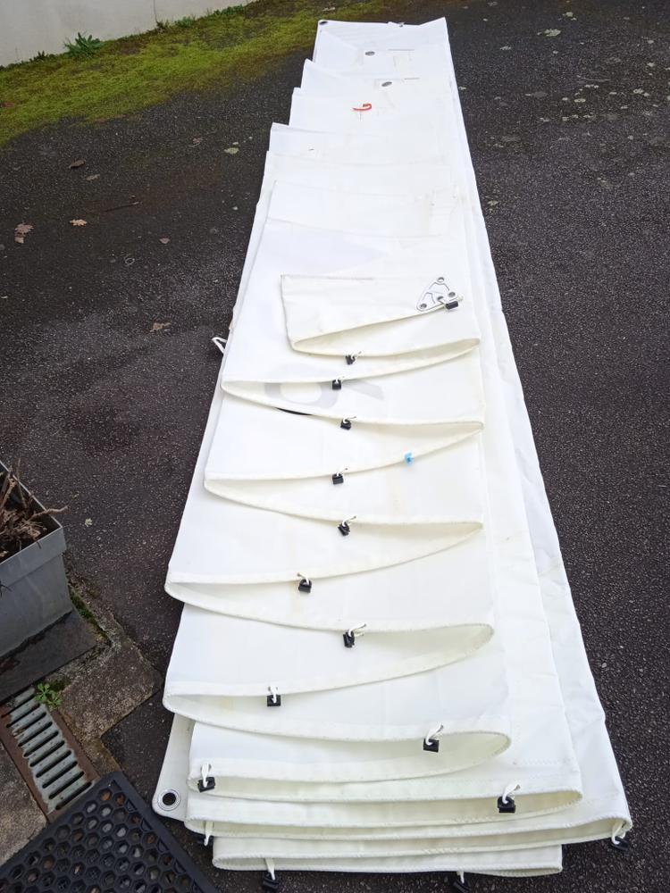 Grand voile Elvström Cruising semi latté 41 m2