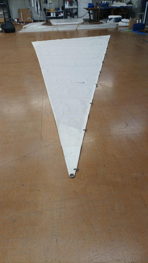 Foque de garruchos/ Jib with hanksv