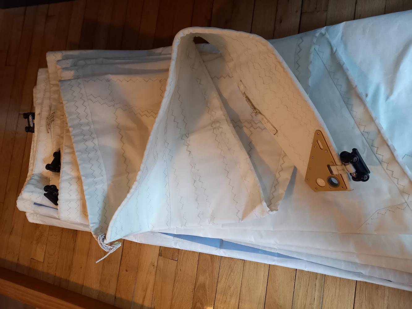 Grand voile Full batten Incidence