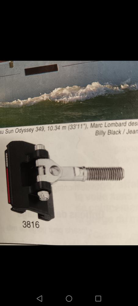 Chariots de latte + chariot de tétière AA Harken