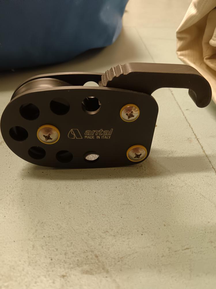 Poulies plat pont avec bloqueur