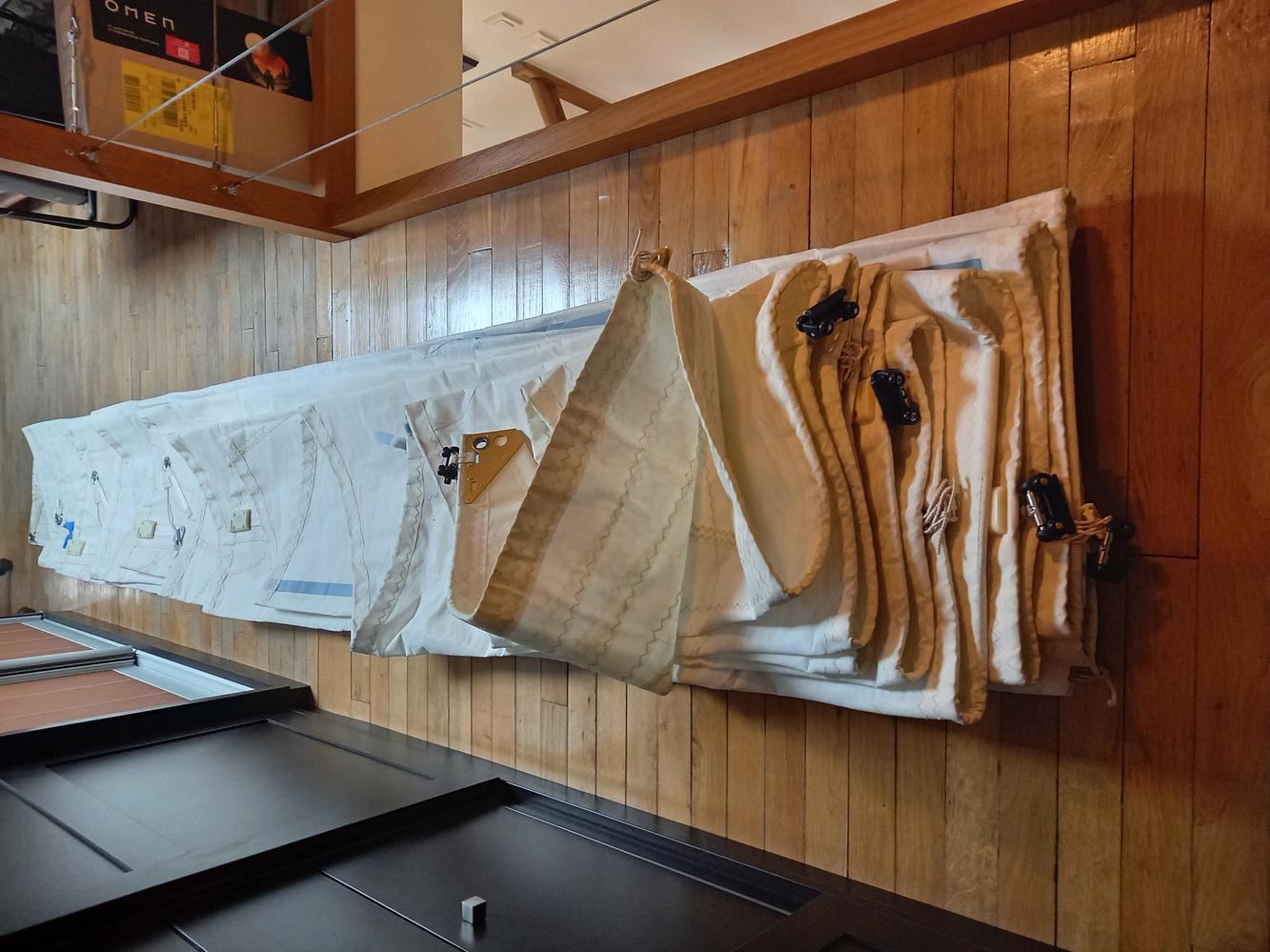 Grand voile Full batten Incidence