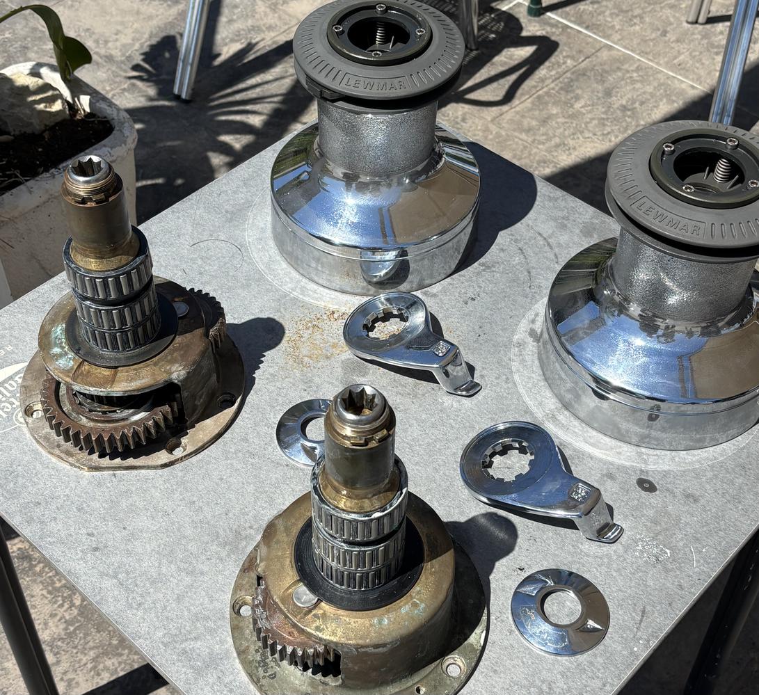 Winch Lewmar 58 ST Inox (la paire)