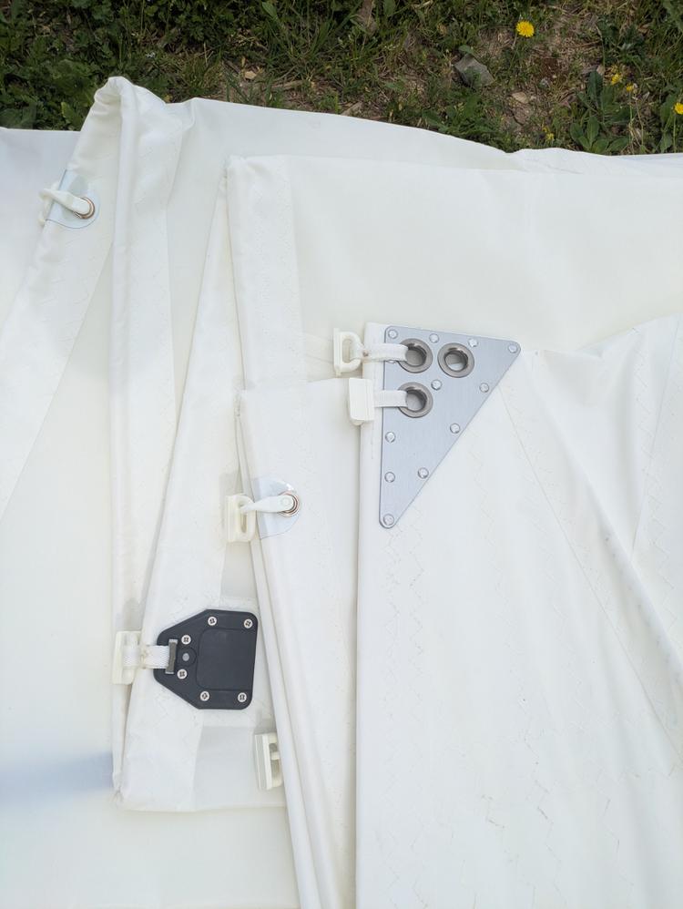 Grand Voile Dacron 360g, coupe radiale