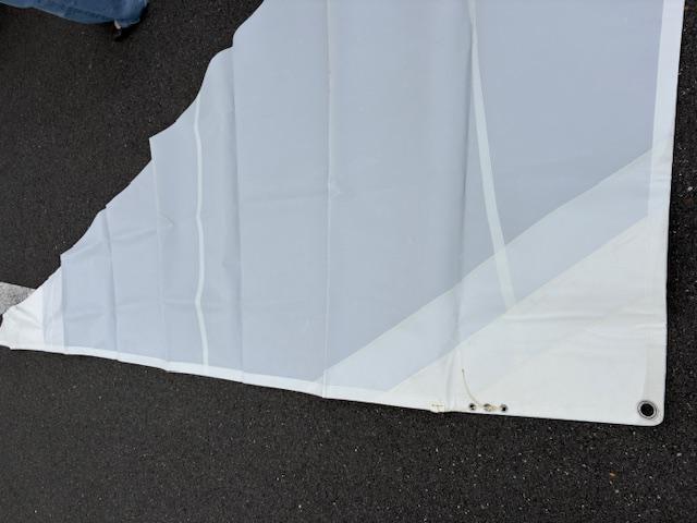 5.4m2 Dacron jib / stormjib with hanks
