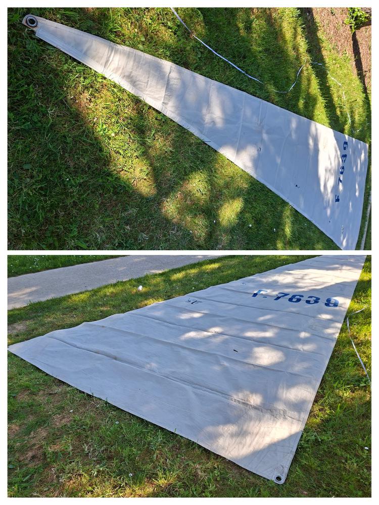 Voile d'avant foc/solent latté sur ralingue 19,3m²
