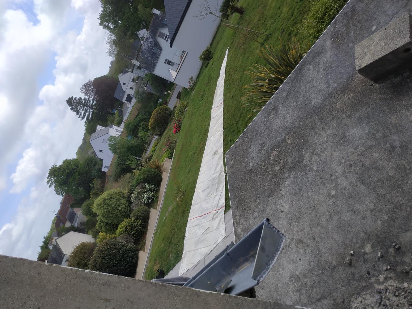 grand voile suédoise de gros temps