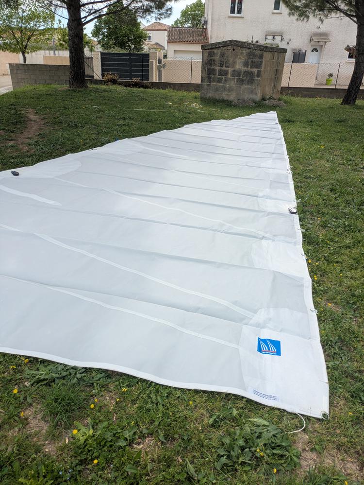 Grand Voile Dacron 360g, coupe radiale