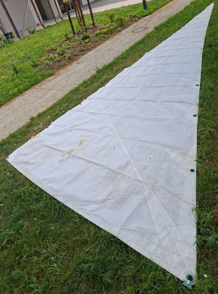 Grand voile chute concave 3 ris ~18m²