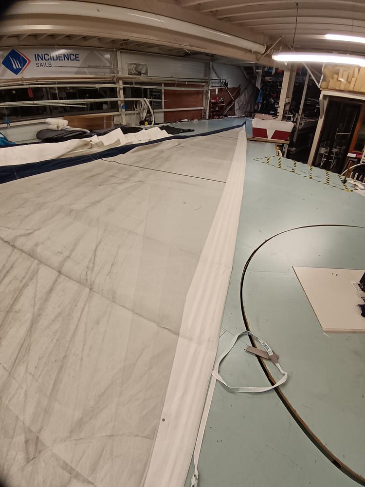 Génois sur enrouleur