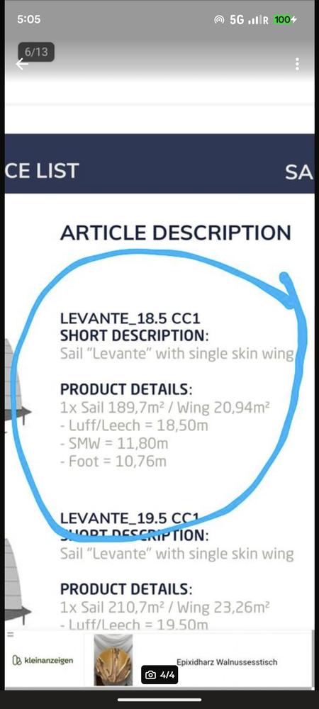 Oxley Parasailer New unused orange