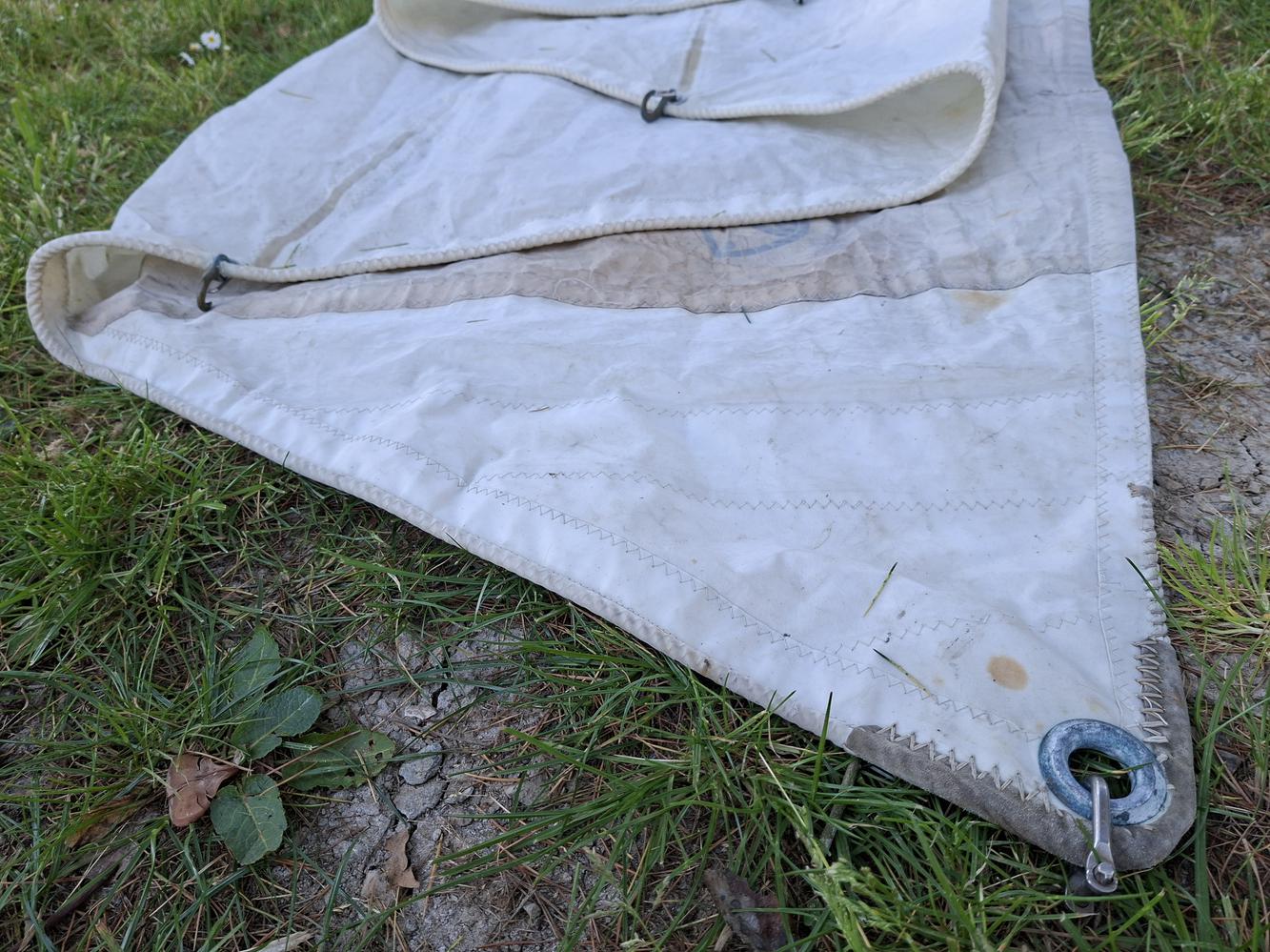 Foc/génois sur mousquetons 10,45*9,55*4,3m ~20,5m²