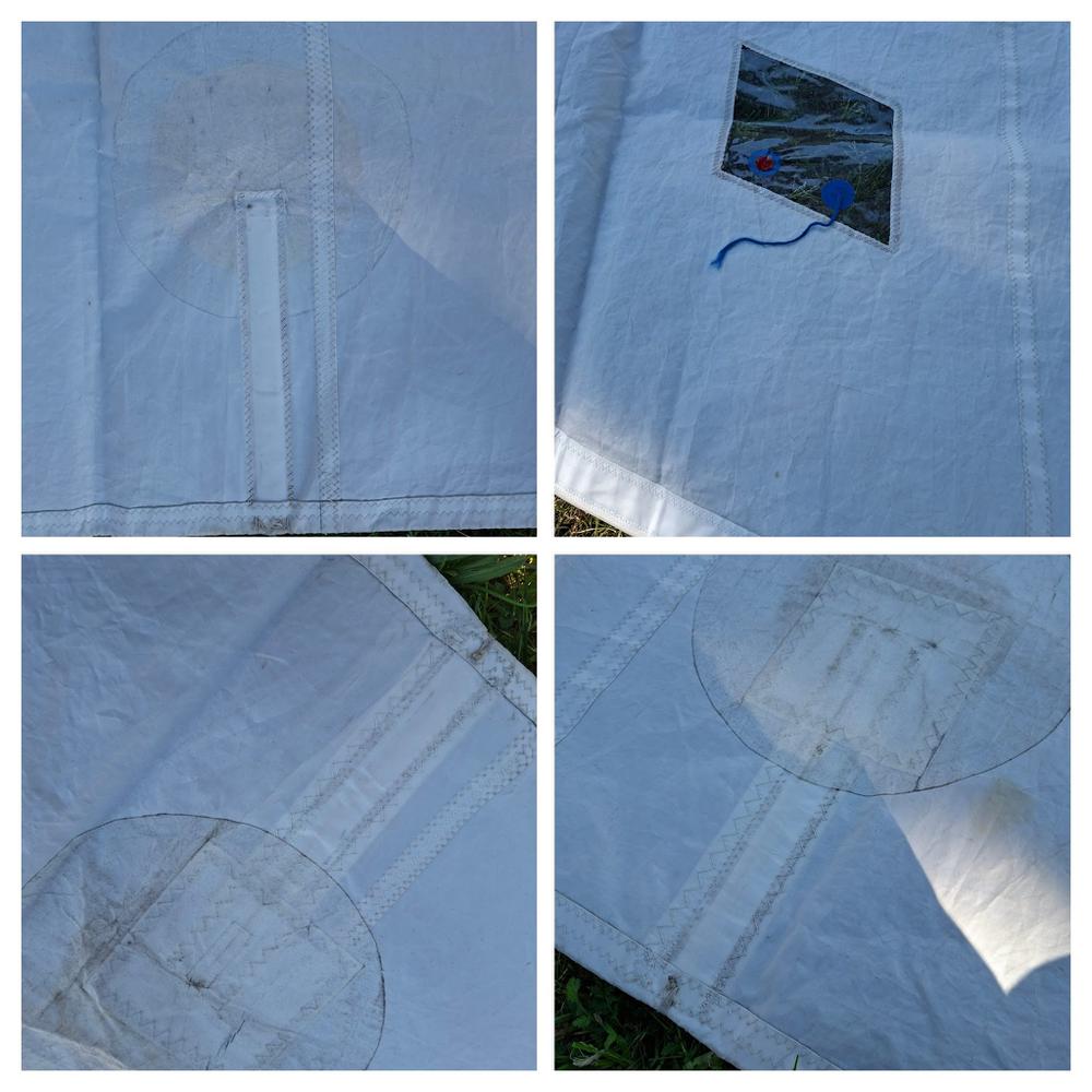 Voile d'avant foc/solent latté sur ralingue 19,3m²