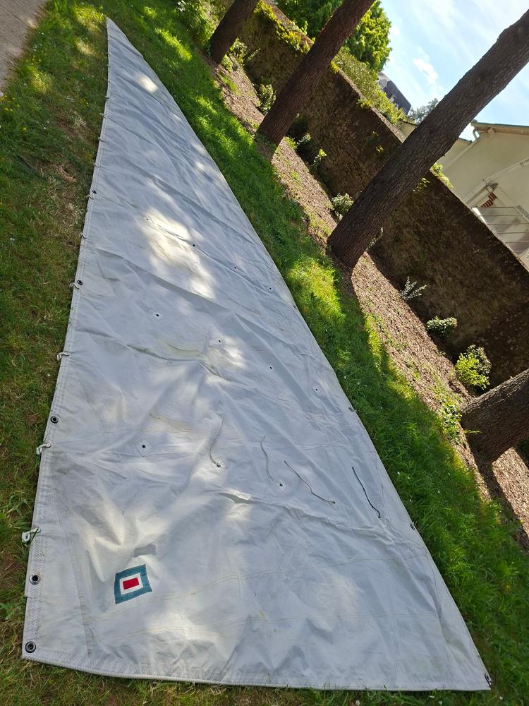 Grand Voile 3 ris 17m² Guindant 9.2m Bordure 3.1m