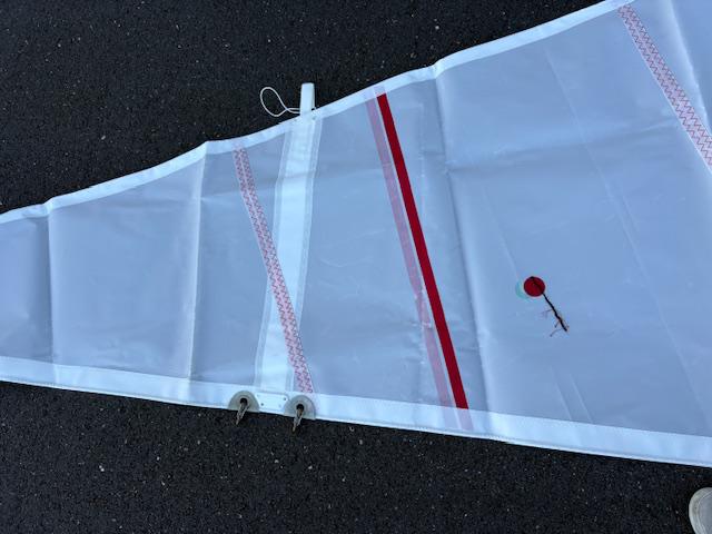 9.7m2 Dacron Jib with hanks