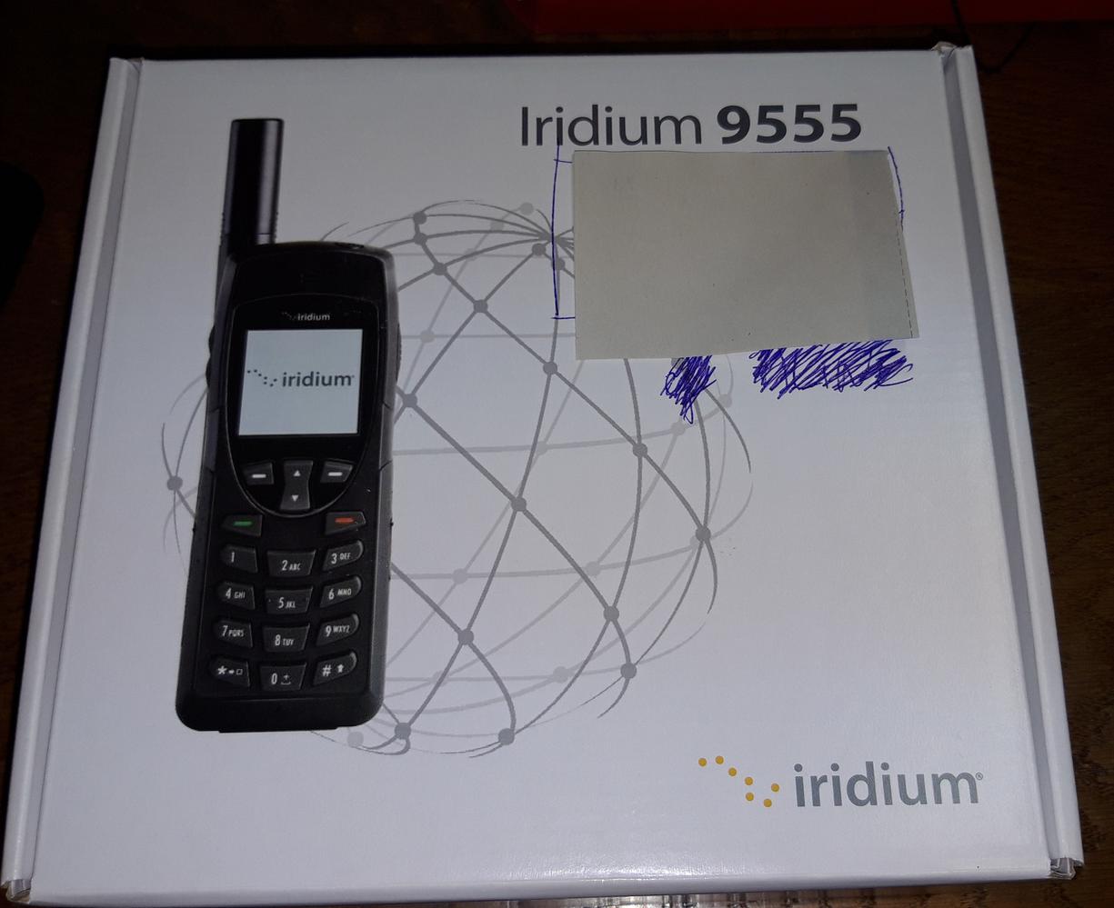 Téléphone satellitaire Irridium 9555
