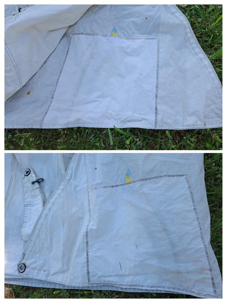 foc/génois à ris Gaastra sur mousquetons ~20,6m²