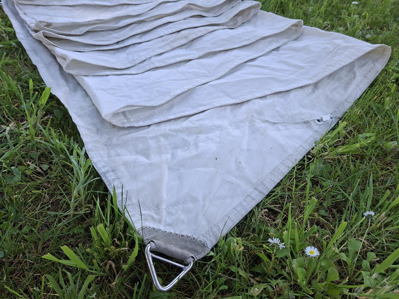 Foc/génois sur mousquetons 10,45*9,55*4,3m ~20,5m²