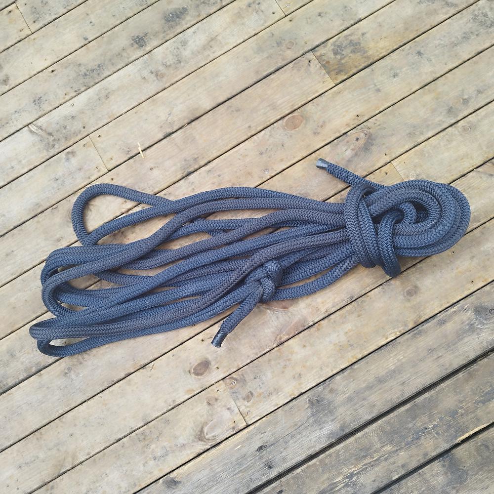 Vends 2 Amarres 13 metres en Polyester Tresse 22mm