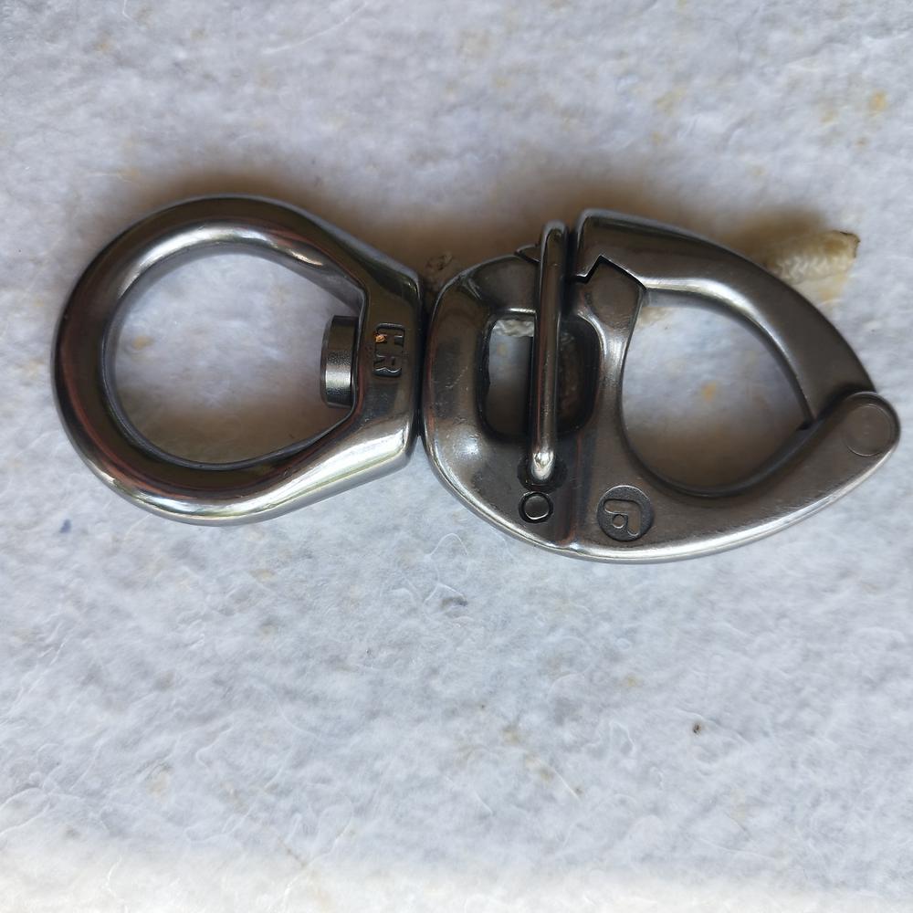 Mousqueton sous charge Emerillon-Oeil 120 mm