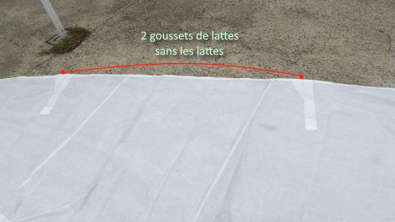 Grand voile petit voilier