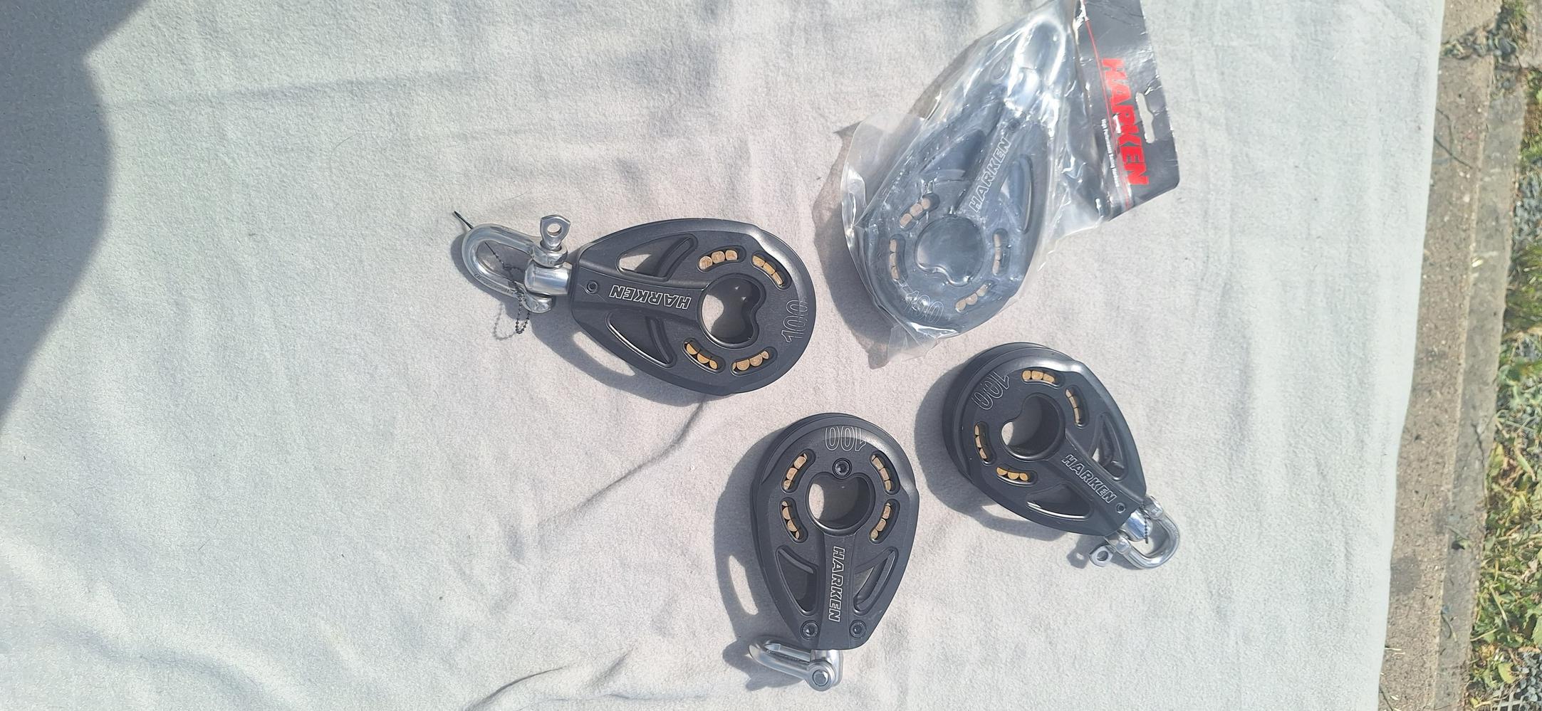 Divers poulies Black Magic Harken D100
