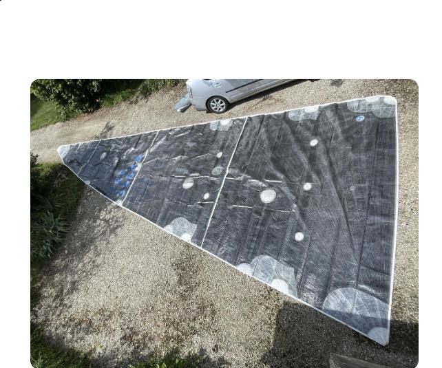 Grande voile Carbone North