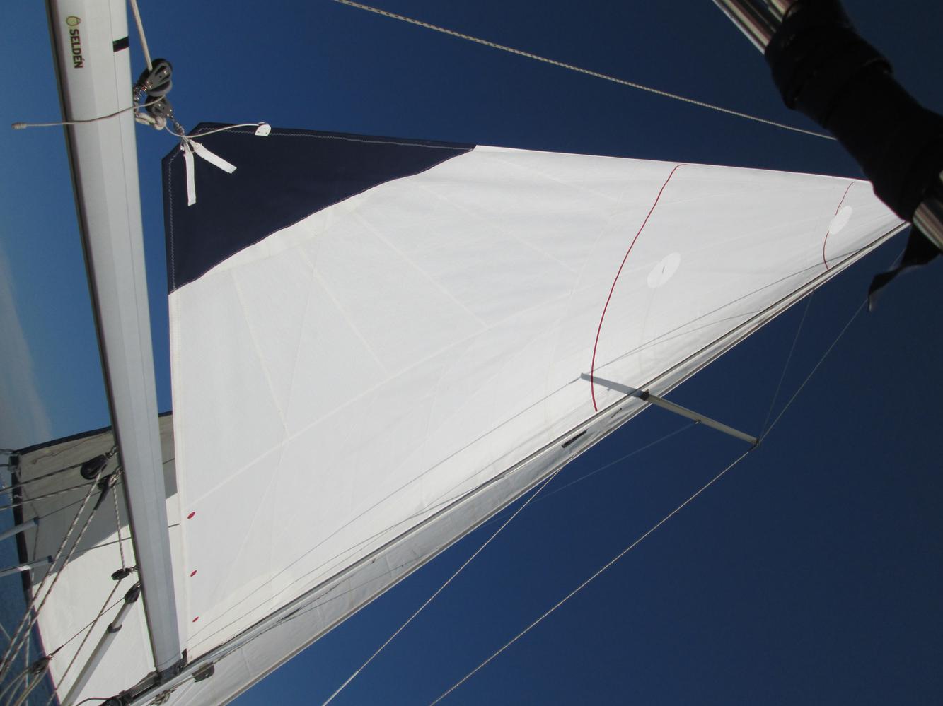 grand voile pour mat enrouleur
