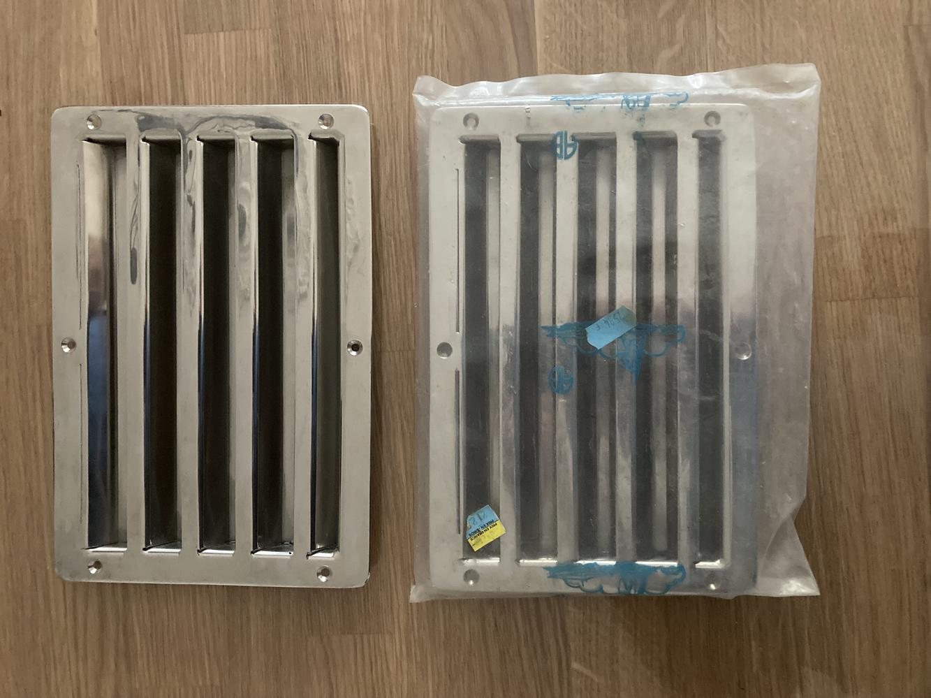 2 aérations inox