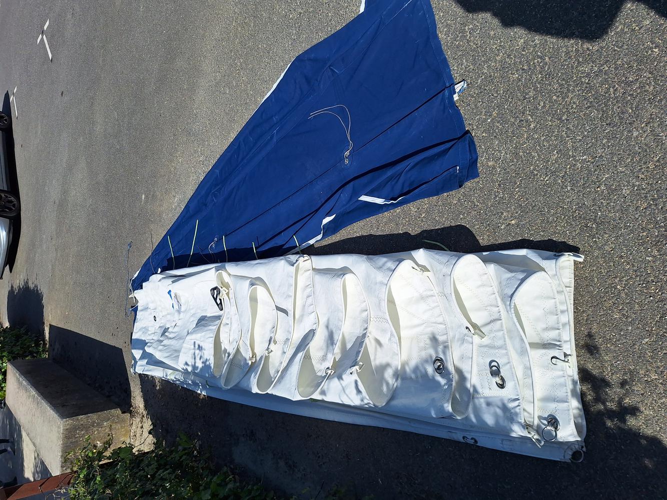 Grand Voile de 22m² avec Lazy bag