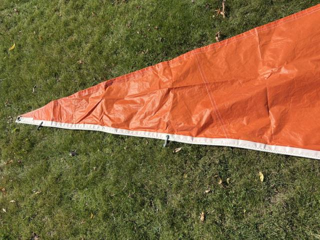 9m2 Orange Stormjib
