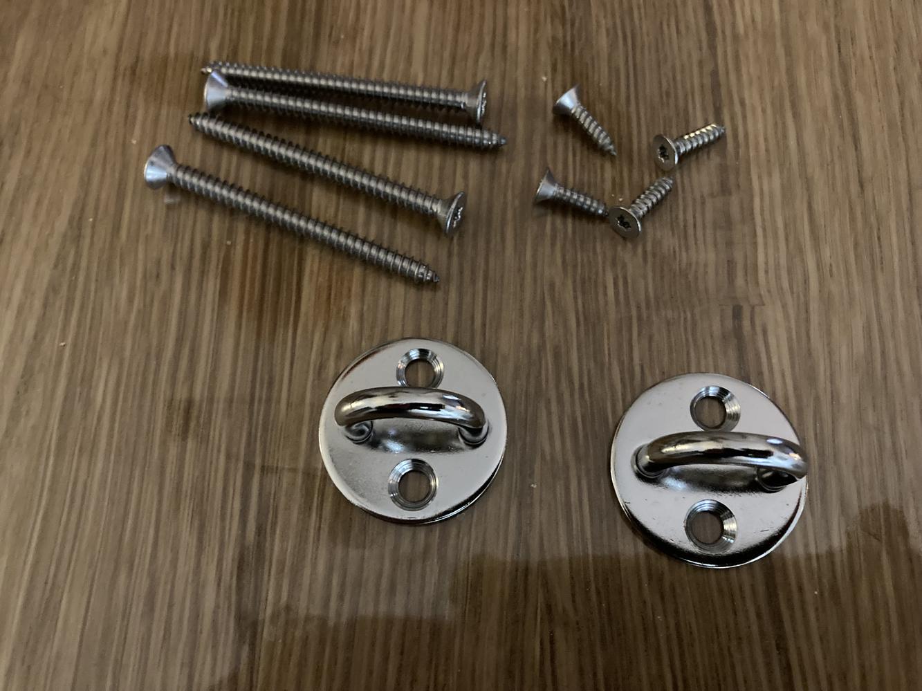 2 platines articulées pour capote