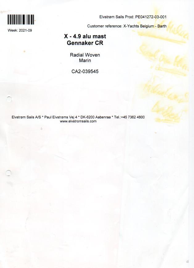 GENNEKER   ELVSTROM  NEUF