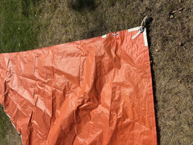 9m2 Orange Stormjib