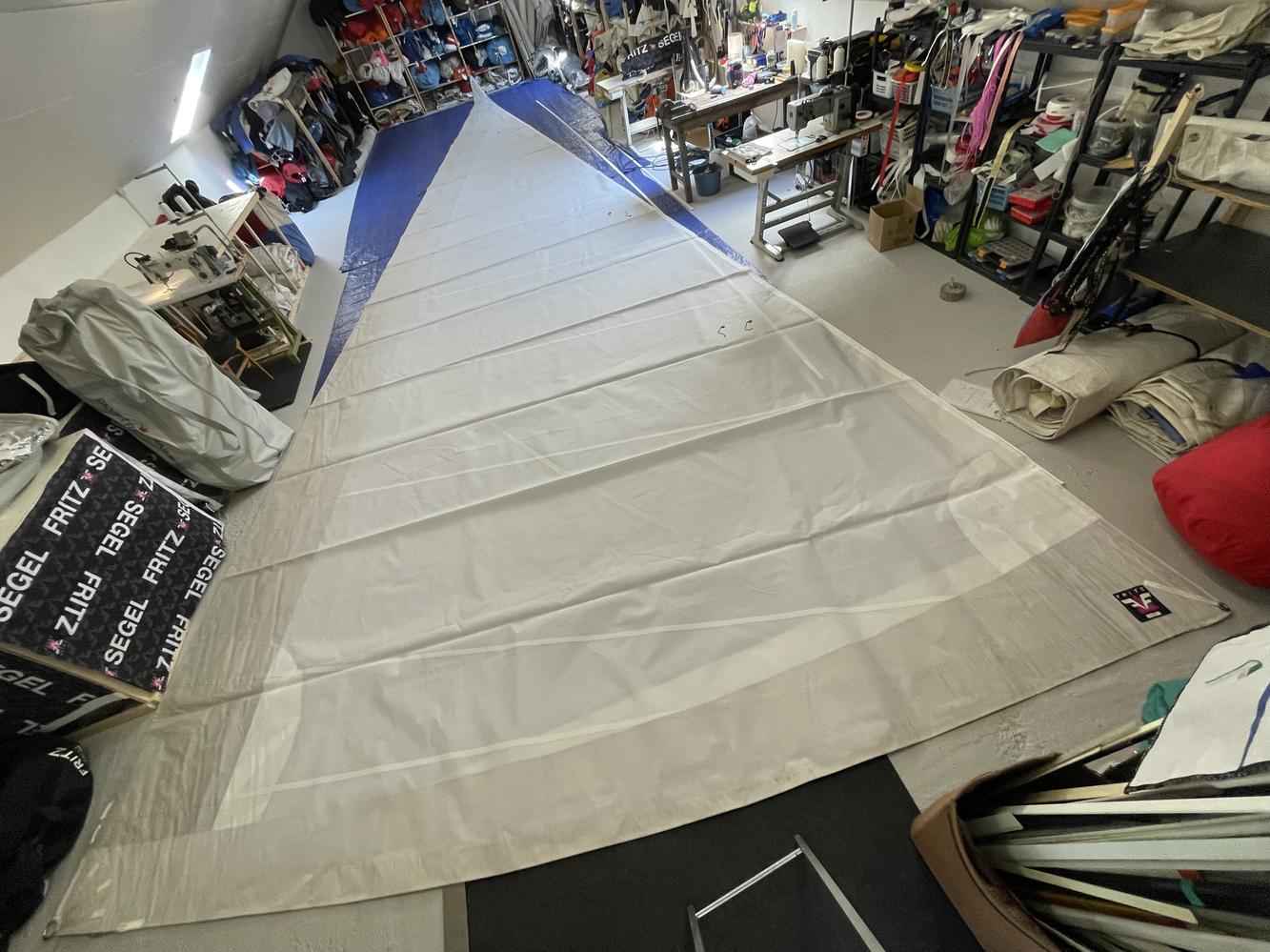 Used Fritz Genoa with UV Protection  Dacron 126077