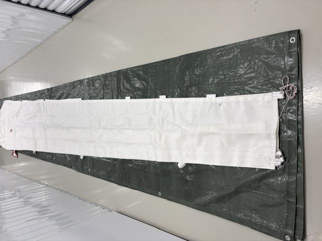 5.47m Maindrop in white sunbrella