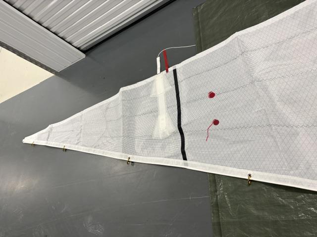 10.5m2 Jib with bronze hanks