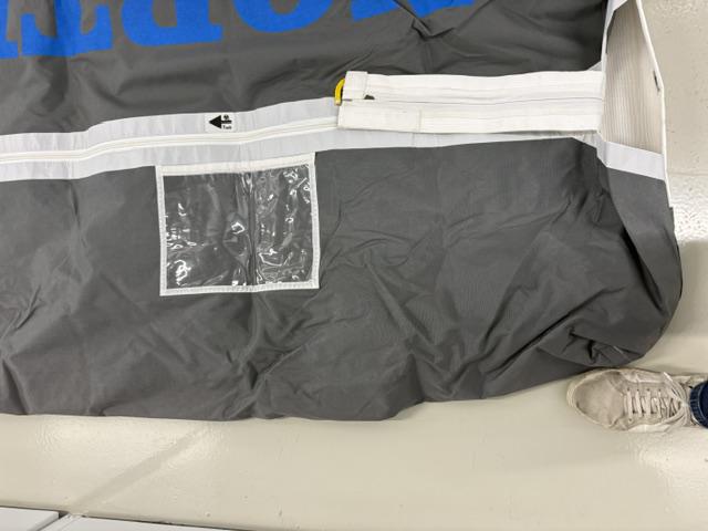 12m Grey Sailbag