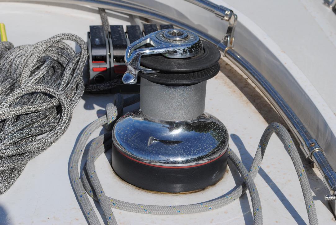 Winch Harken 48 ST chromé self tailing 2 vitesses