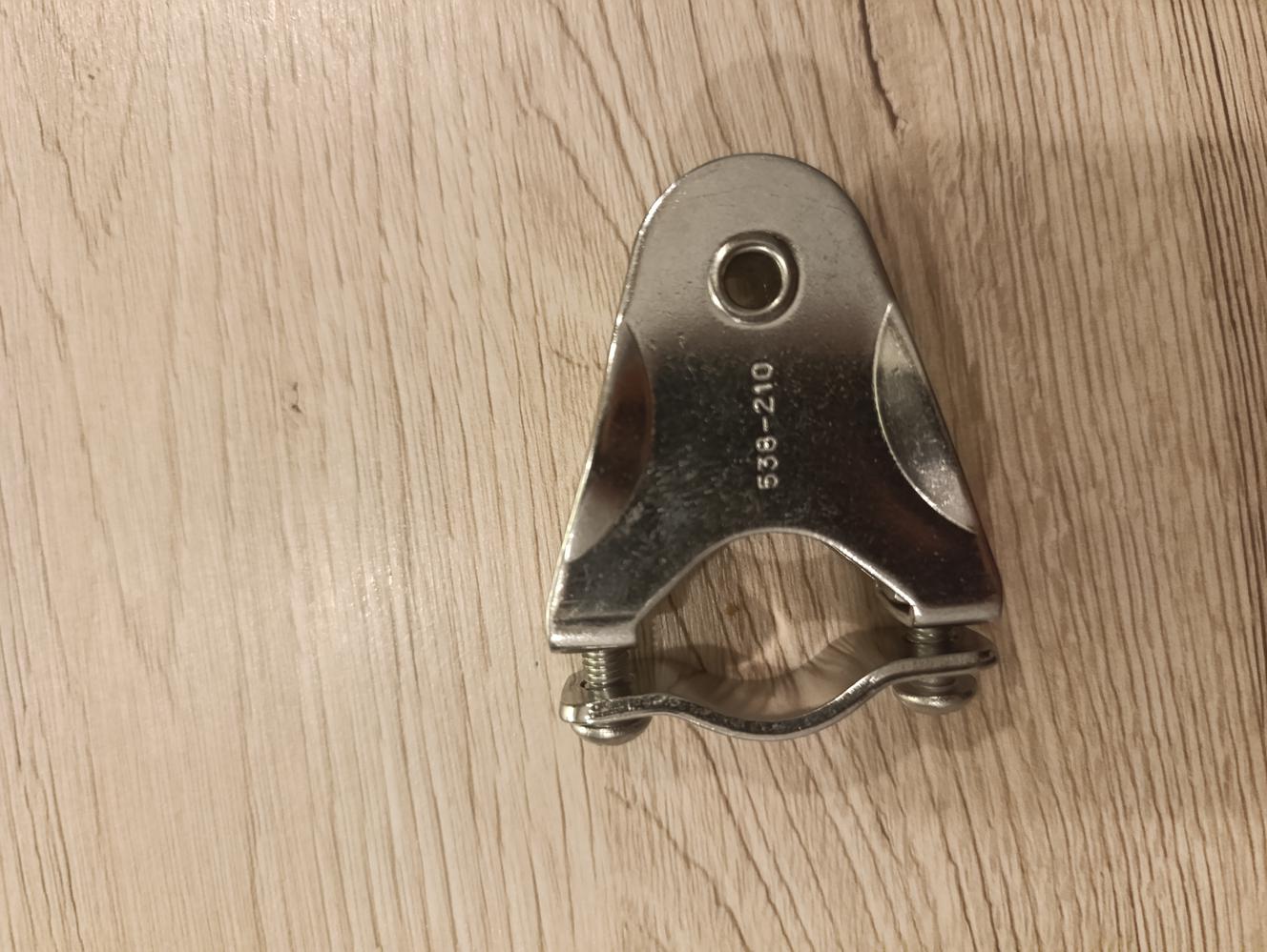 Stanchion block for jib